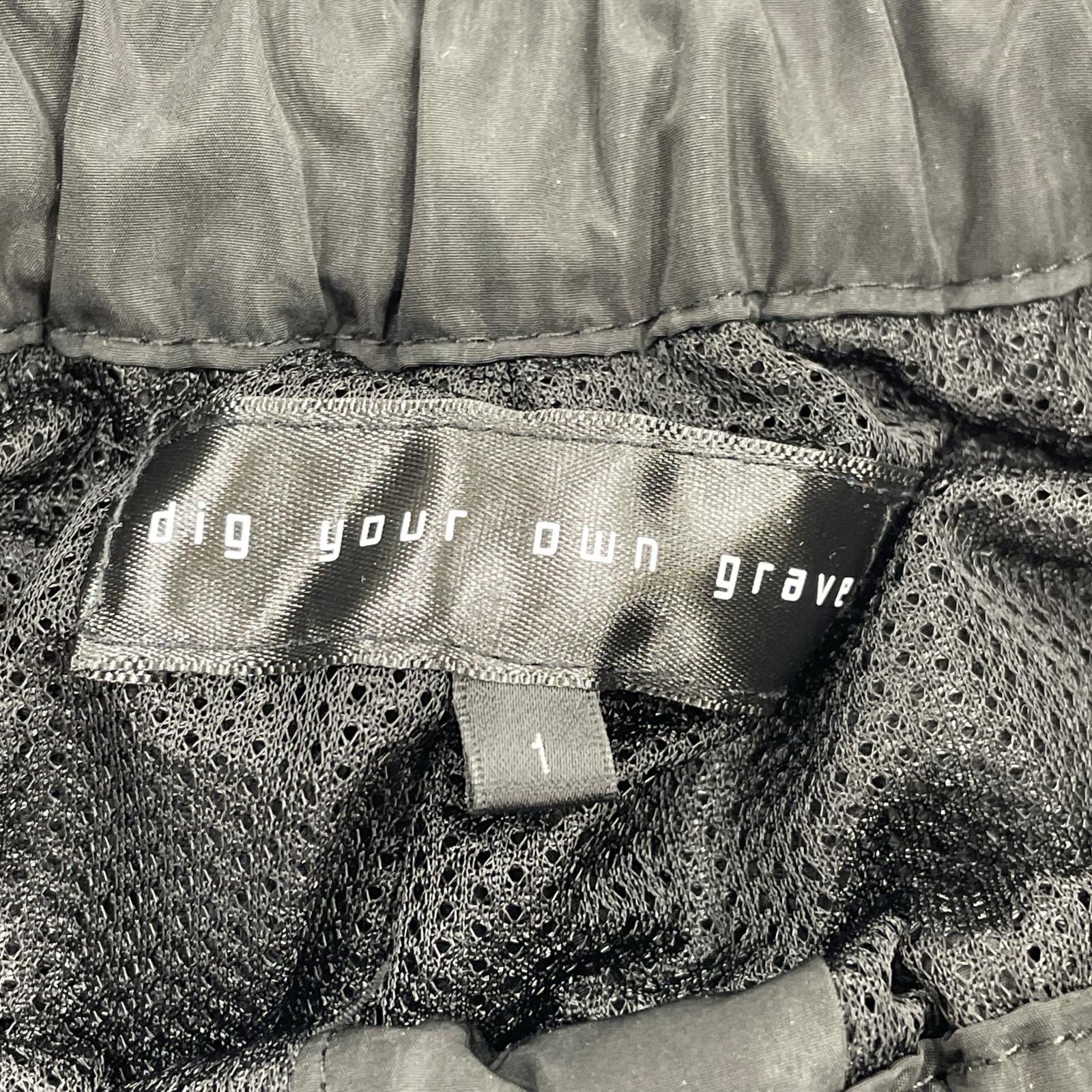 パンツ .dig your own grave SYN-EDGE PANTS 1 ブラック 1 ブラック