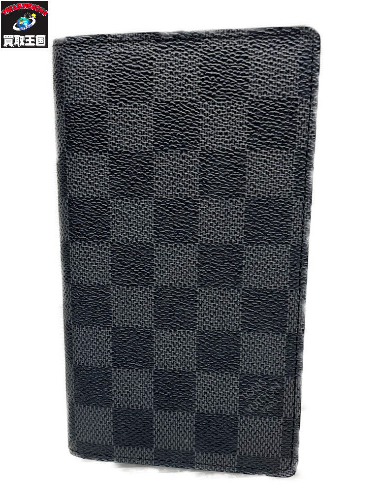 LOUIS VUITTON ダミエ グラフィット アジェンダ ポッシュ 手帳カバー
