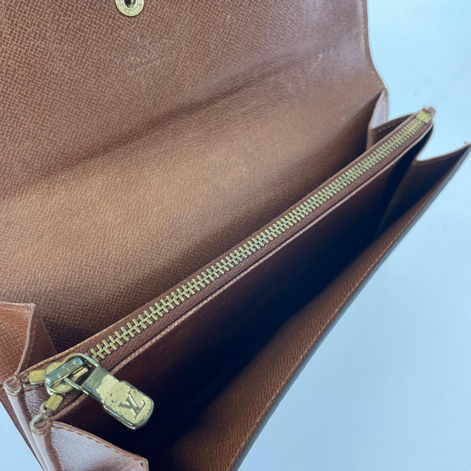 LV モノグラム ポシェット ポルトモネ クレディ 長財布 M61725
