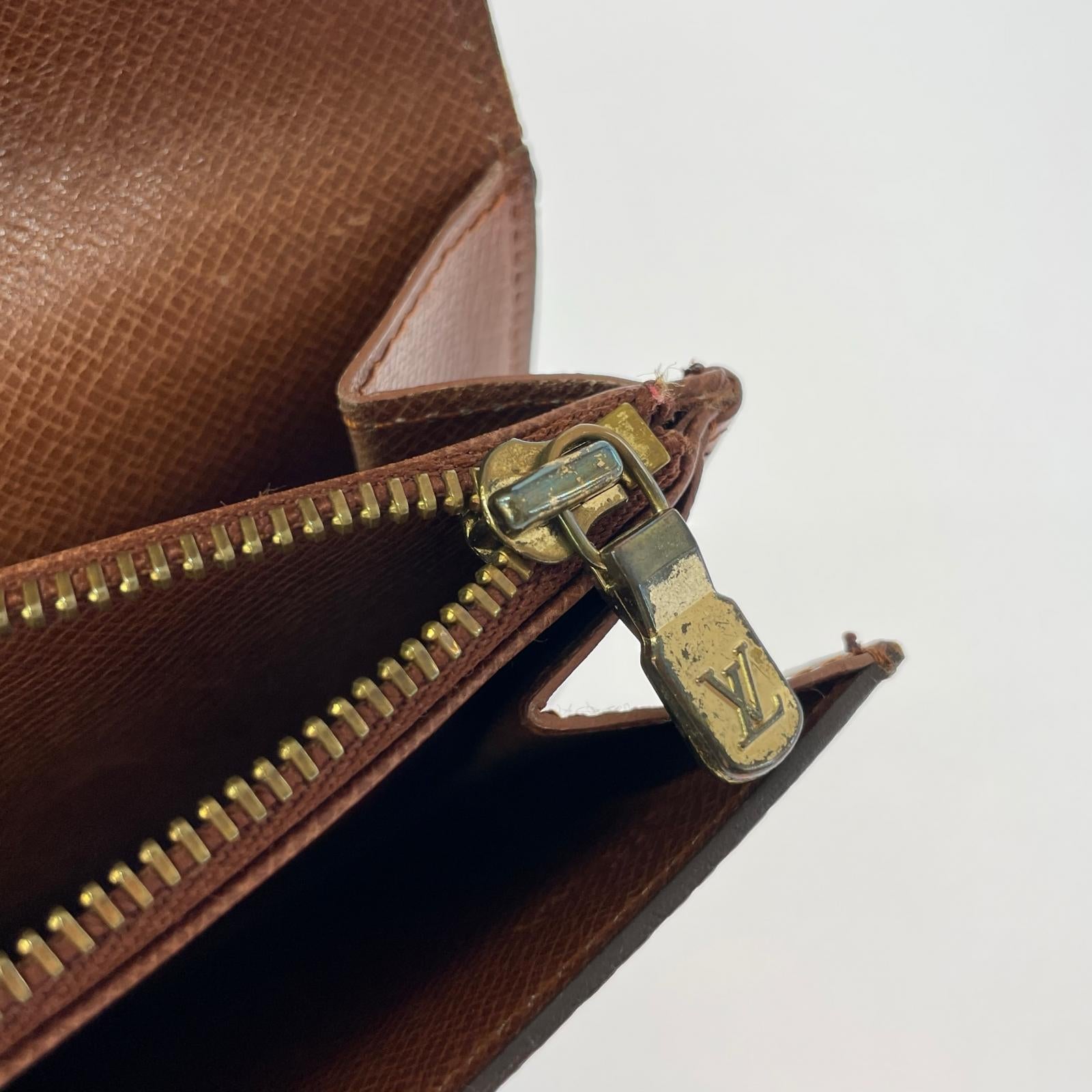 LV モノグラム ポシェット ポルトモネ クレディ 長財布 M61725