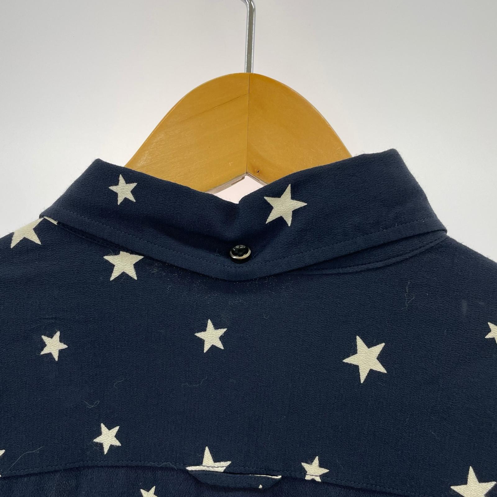 長袖シャツ 星柄