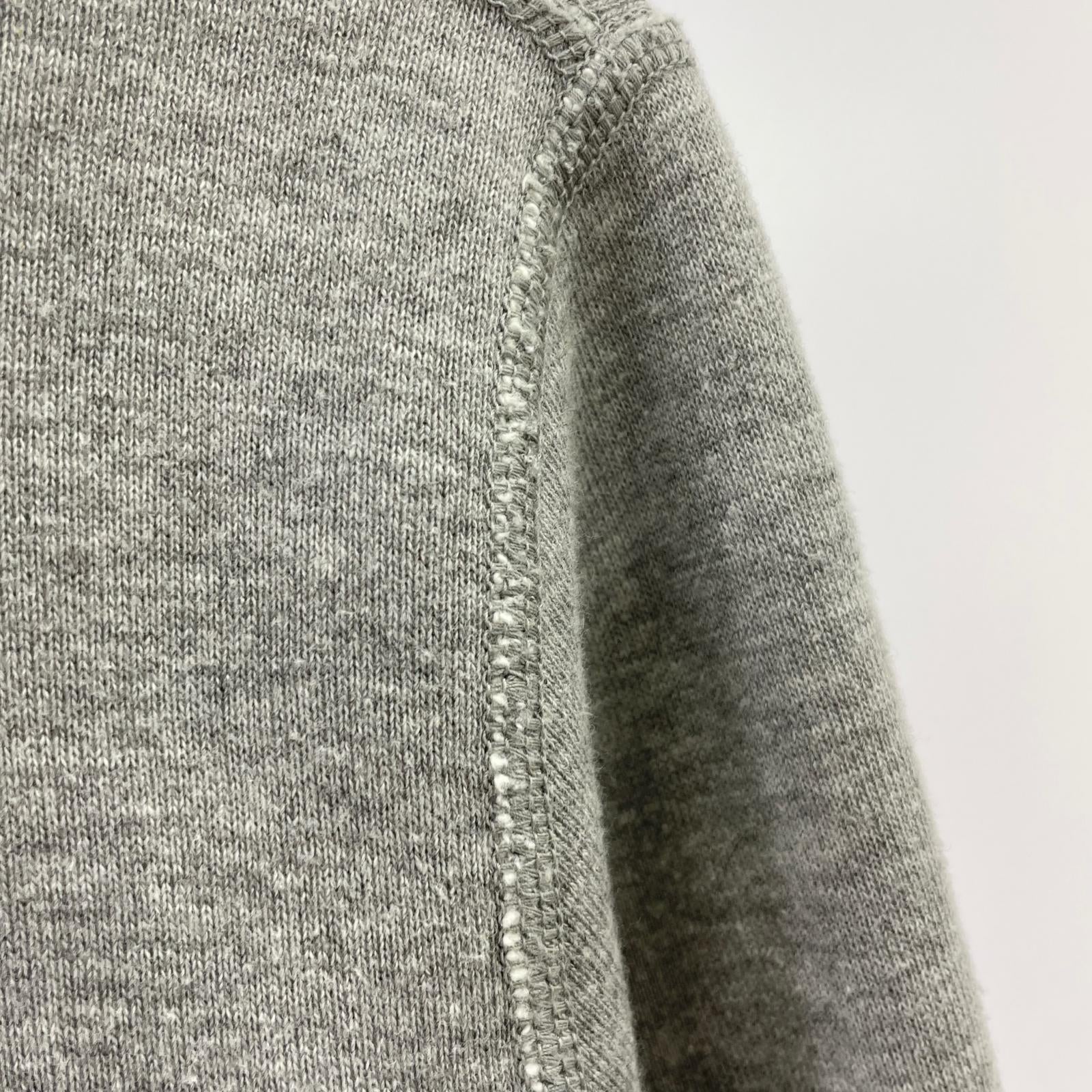 パーカー ジップアップ GR M グレー