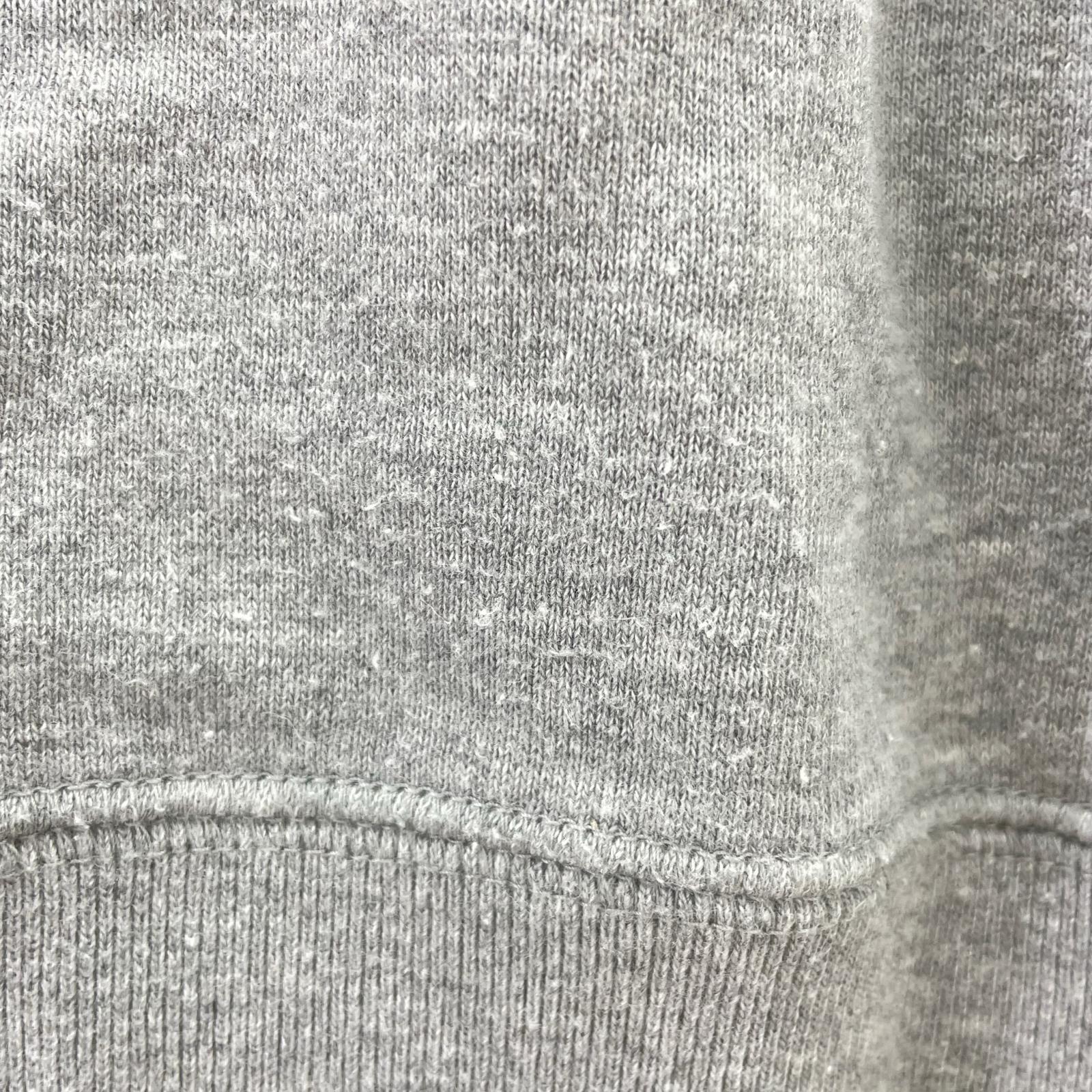パーカー ジップアップ GR M グレー