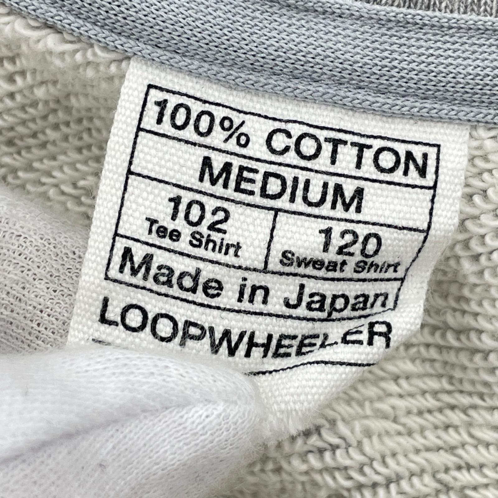 パーカー ジップアップ GR M グレー