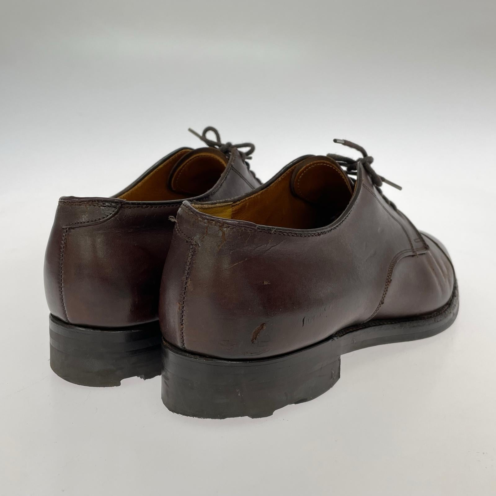 シューズ ALDEN brooks brothers別注 キャップトゥ 00063 (US8) ブラウン