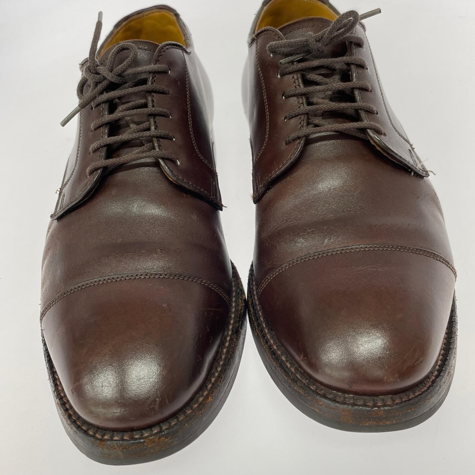 シューズ ALDEN brooks brothers別注 キャップトゥ 00063 (US8) ブラウン