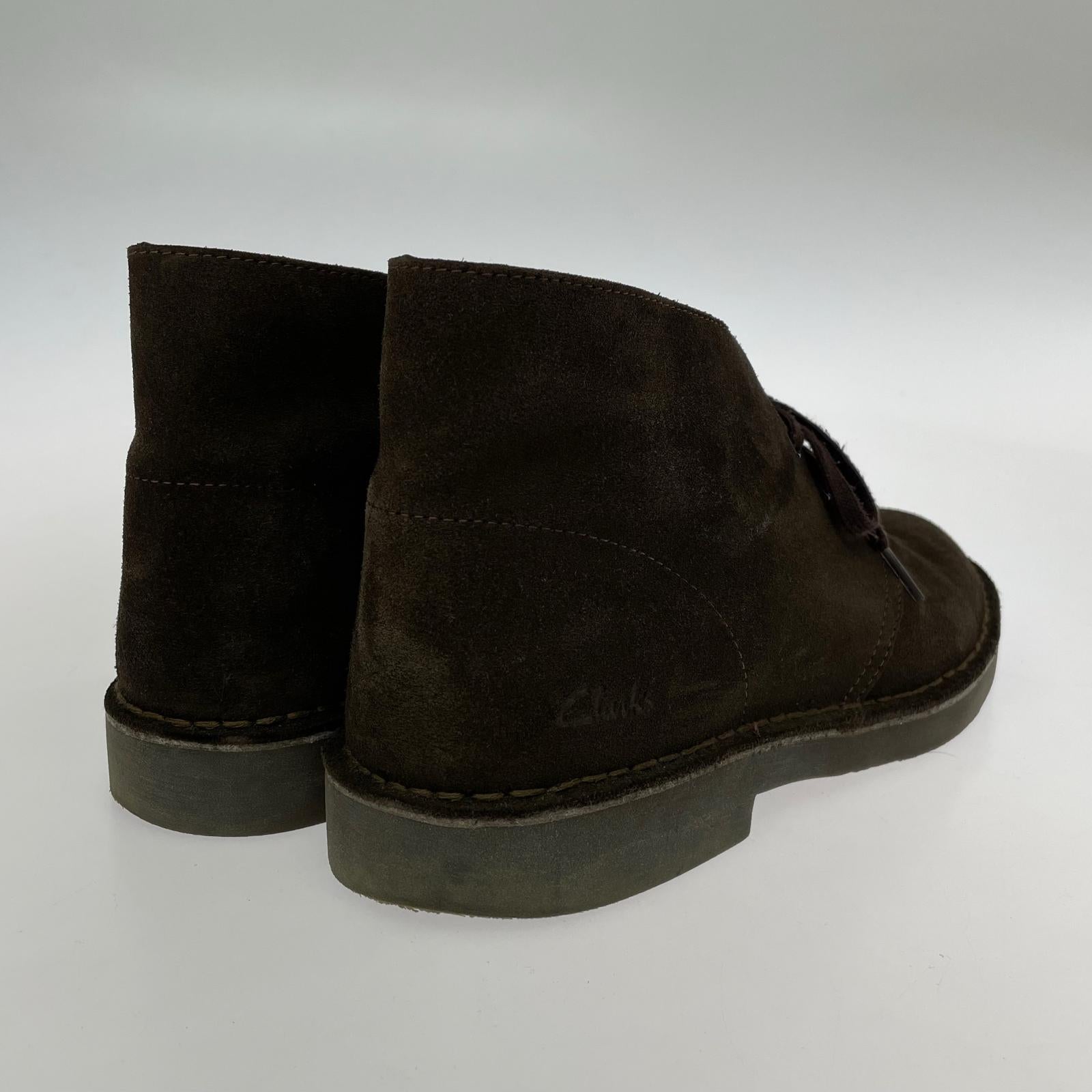 ブーツ Clarks Desert Boot スウェード 61357739 茶 (26.5) ブラウン