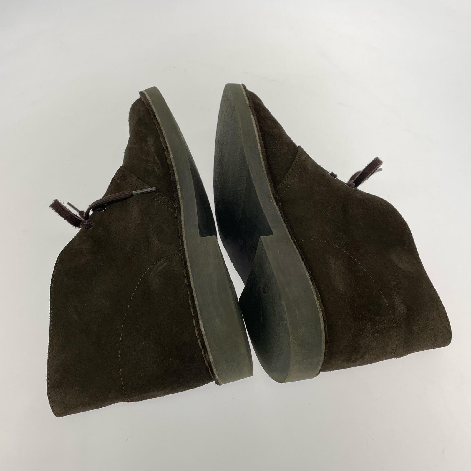 ブーツ Clarks Desert Boot スウェード 61357739 茶 (26.5) ブラウン