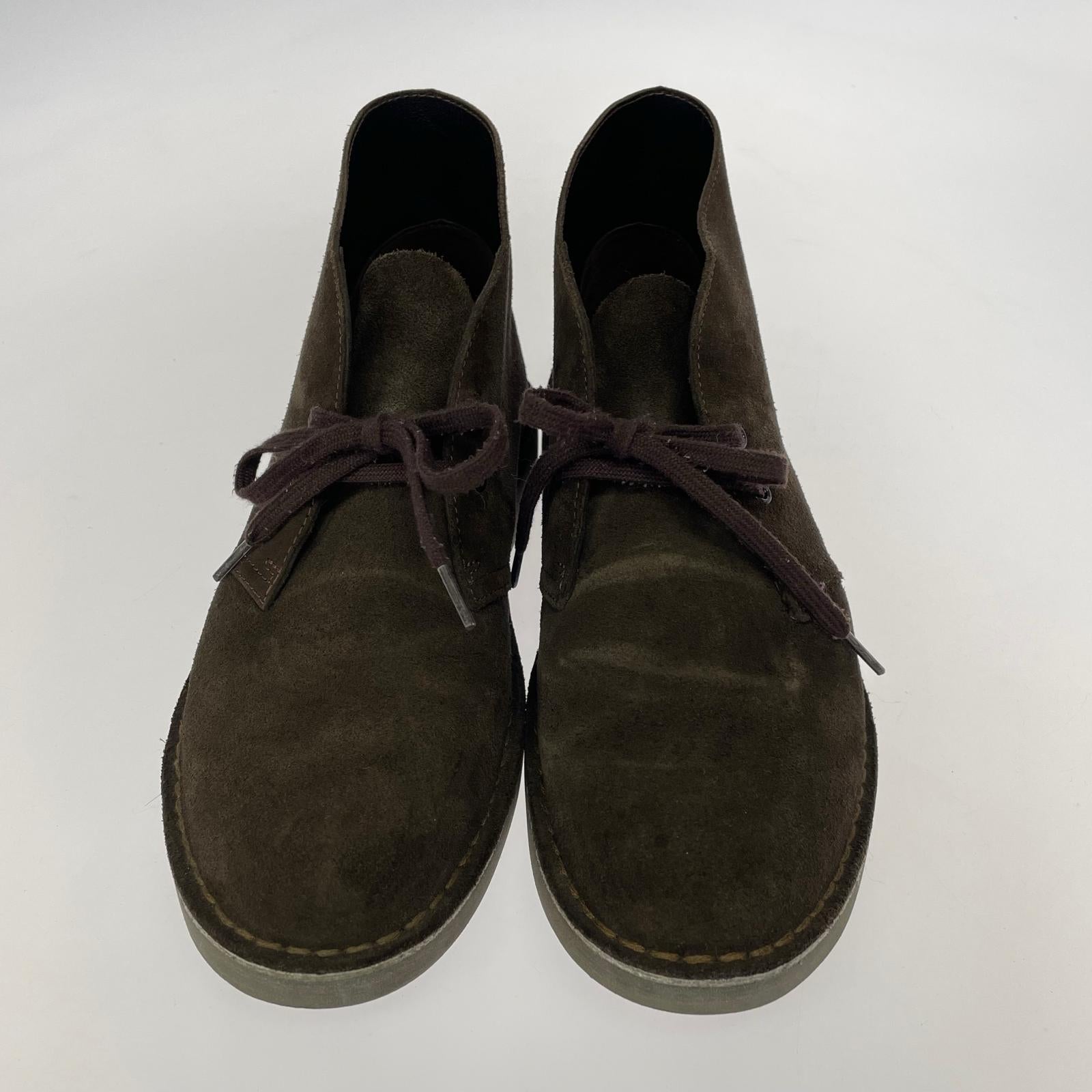 ブーツ Clarks Desert Boot スウェード 61357739 茶 (26.5) ブラウン