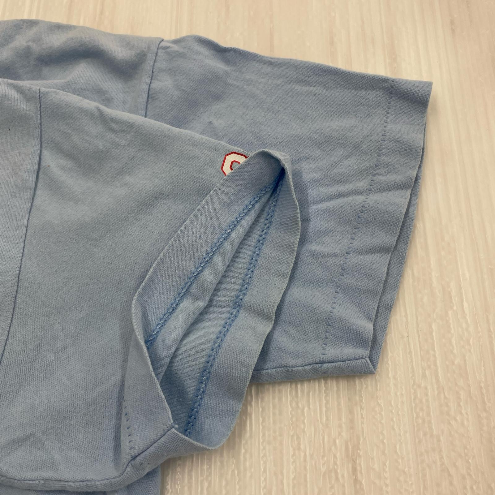 半袖Tシャツ 水色 M ブルー