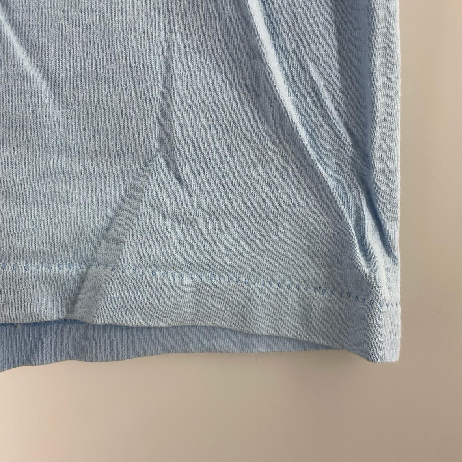 半袖Tシャツ 水色 M ブルー
