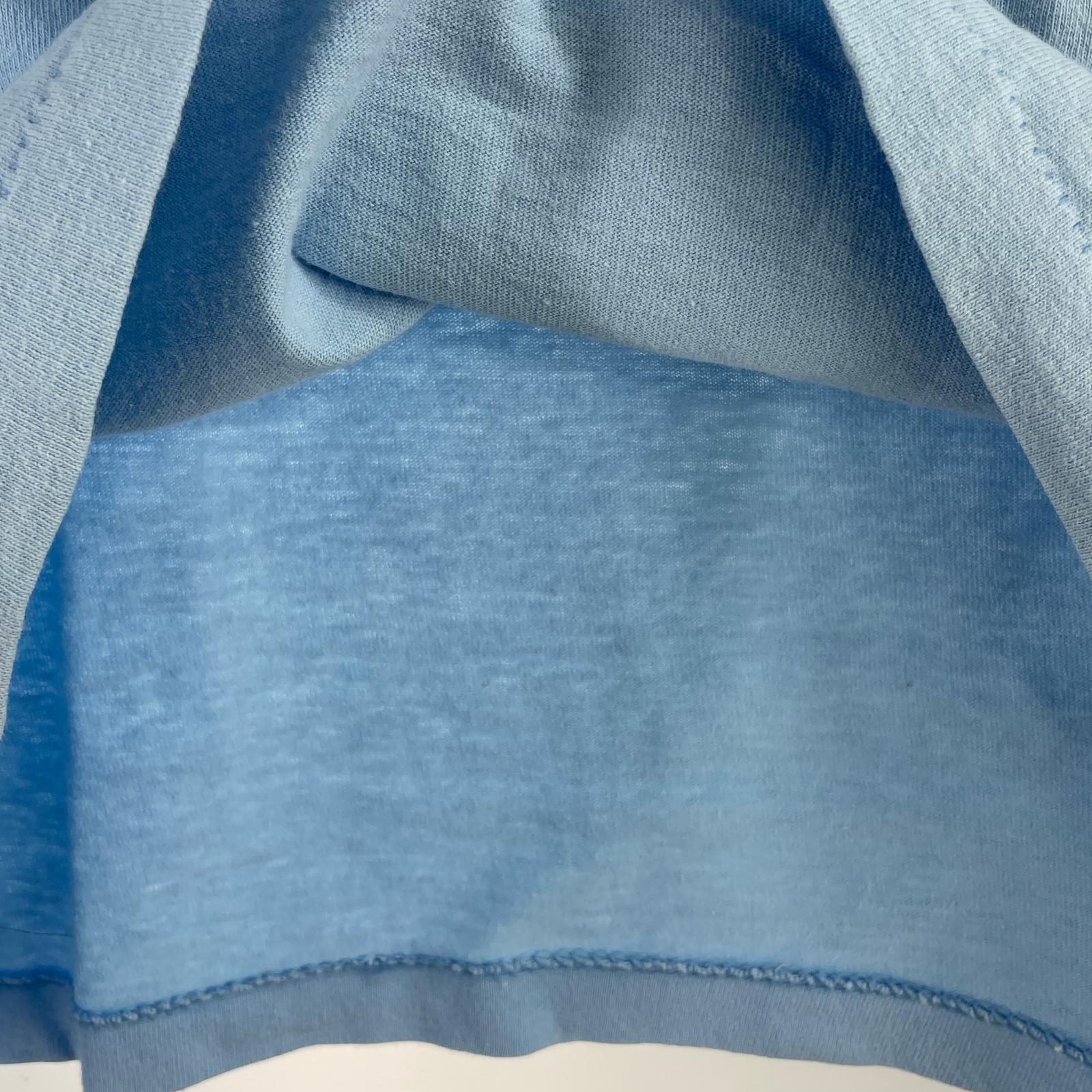 半袖Tシャツ 水色 M ブルー