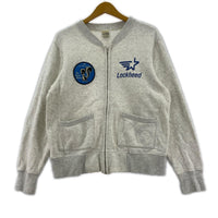 カーディガン FULl ZIP SWEAT Skunk Works 灰 (M) M グレー