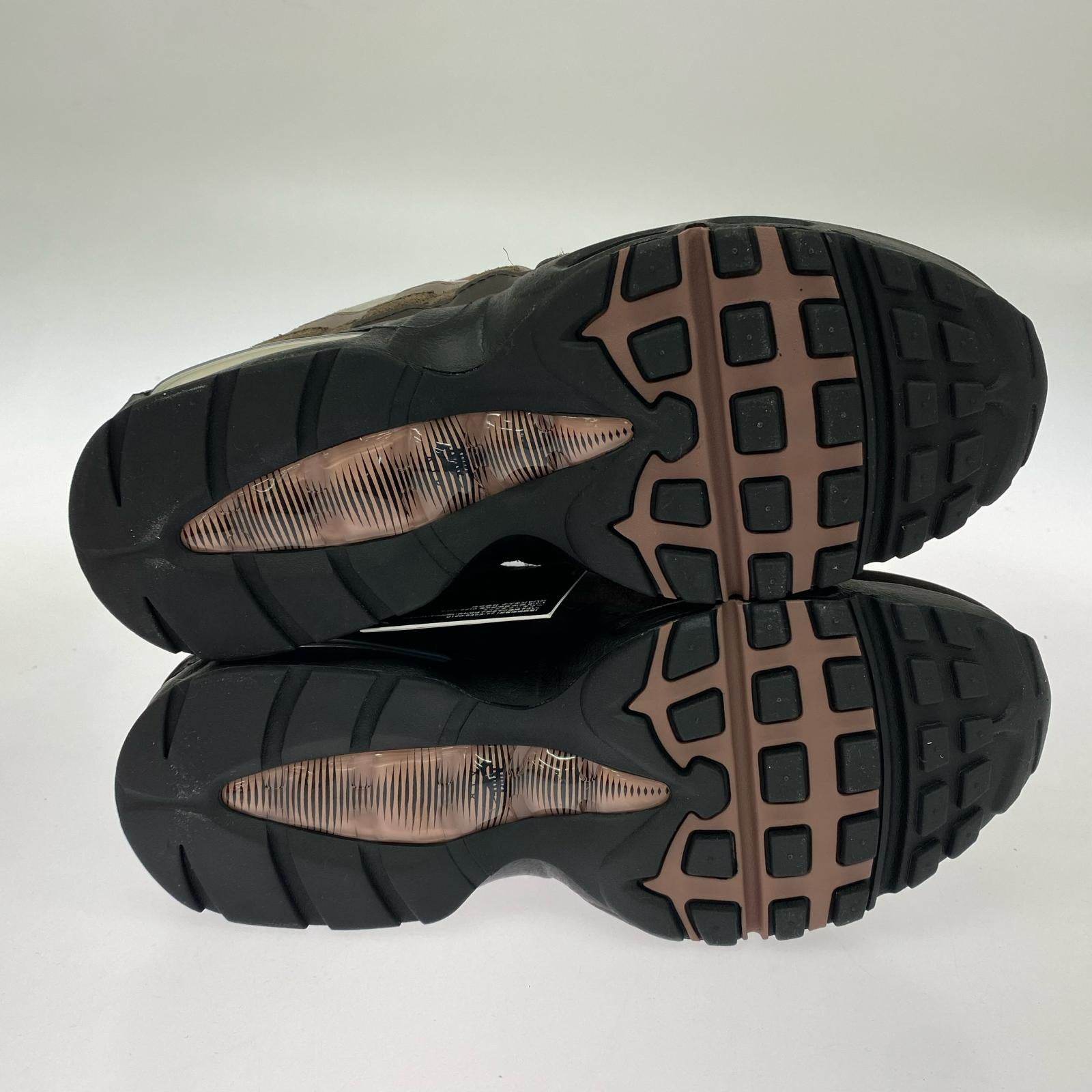 スニーカー AIR MAX 95 VELVET BROWN 25.5cm 25.5cm (US7 1/2 UK7 EU41) ブラウン