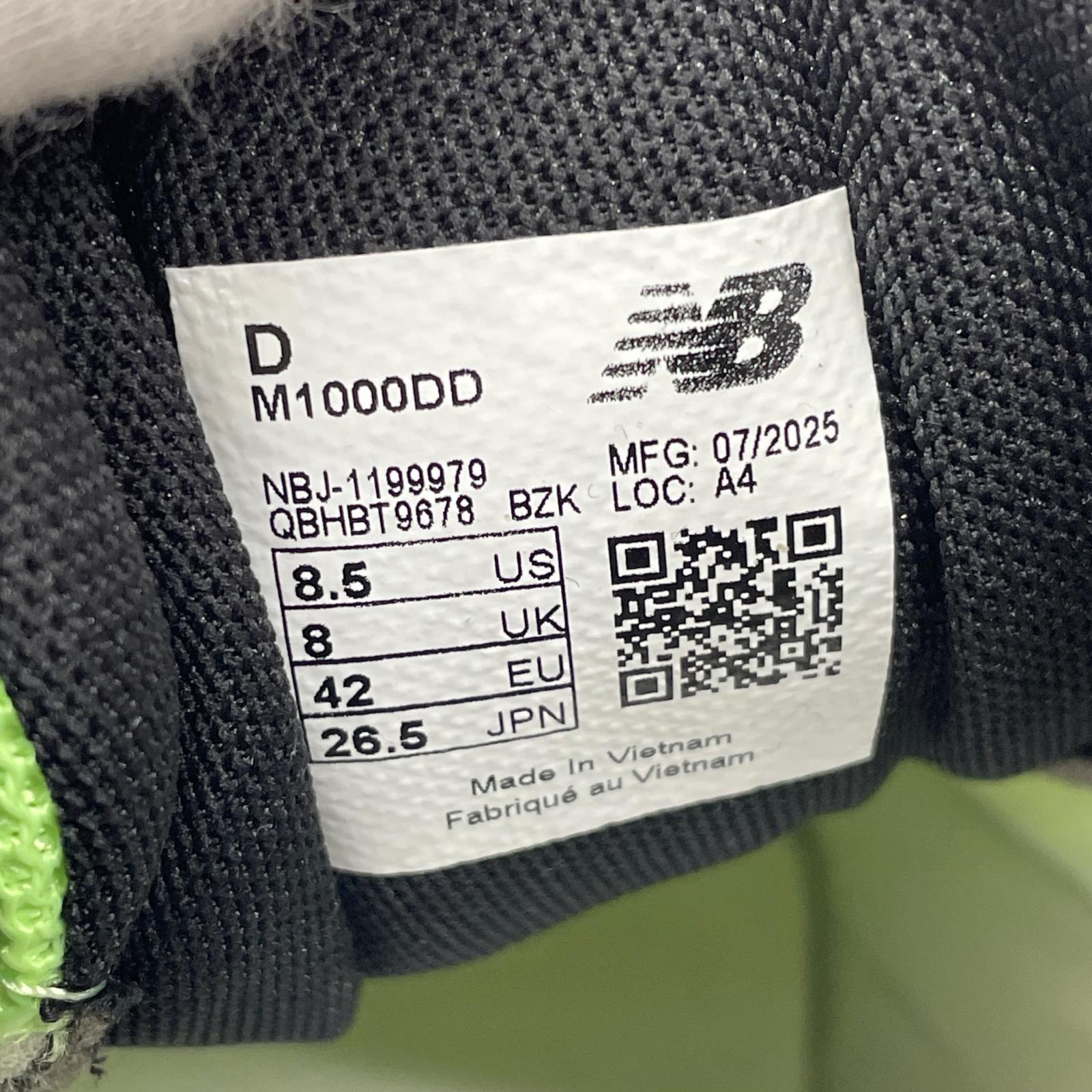 スニーカー NEW BALANCE M1000DD 26.5㎝ 26.5cm (US8 1/2 UK8 EU43)