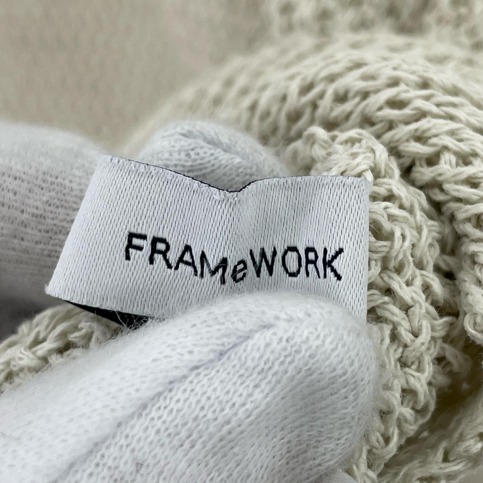 カーディガン FRAMeWORK カーディガン IV ベージュ