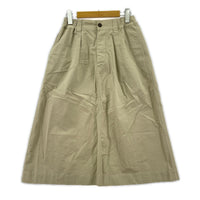 スカート MHL. FINE COMPACT COTTON POPLIN スカート 1 ベージュ