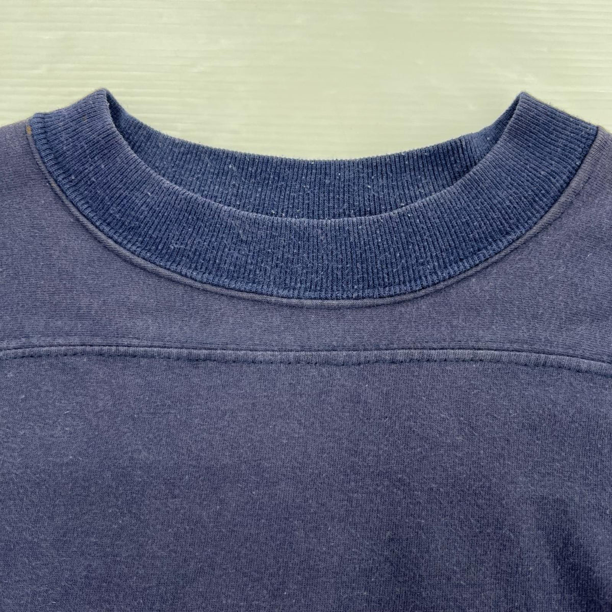 半袖Tシャツ 80s RUSSELL football tee M ネイビー