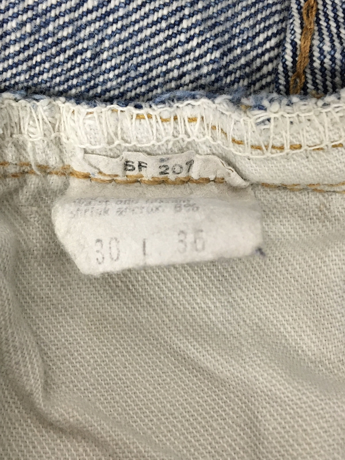 デニムパンツ 66前期 501 ボタンフライデニム (実寸30ライデニム (実寸30)