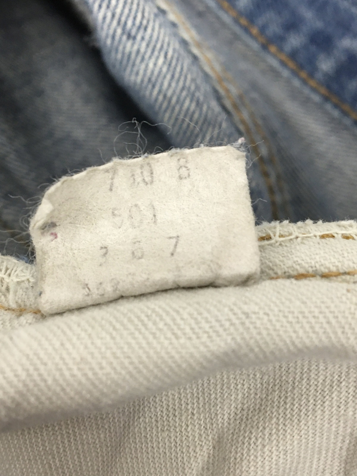 デニムパンツ 66前期 501 ボタンフライデニム (実寸30ライデニム (実寸30)
