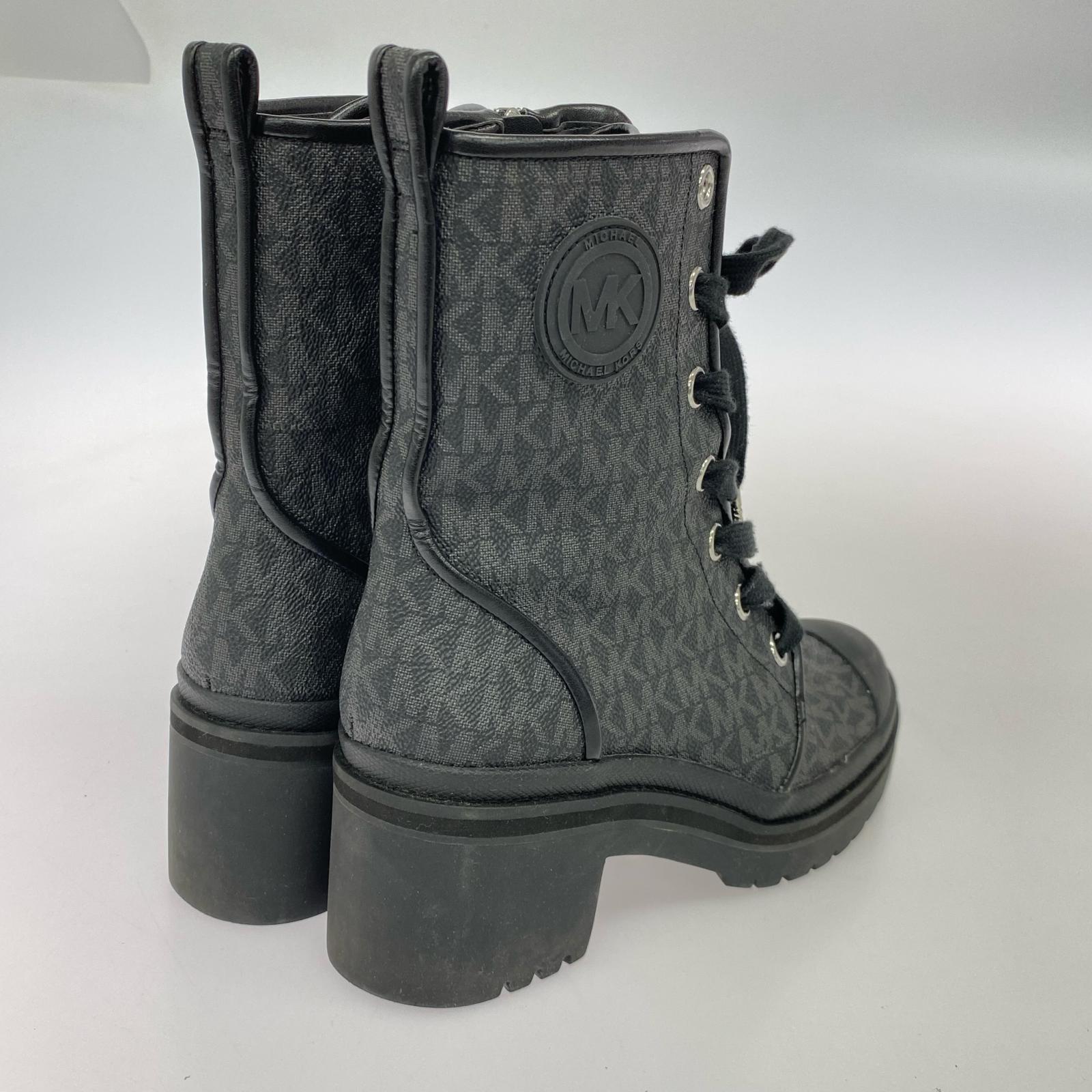 ブーツ MICHAEL KORS PW22E レースアップブーツ 23.0 ブラック
