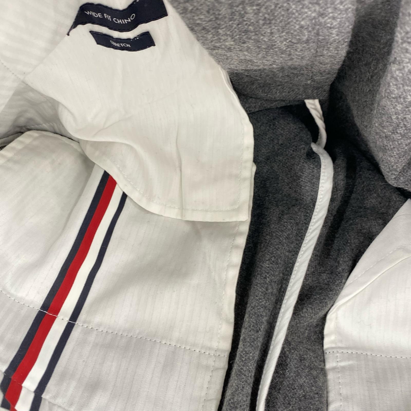 パンツ TOMMY スラックス パンツ タグツキ グレー