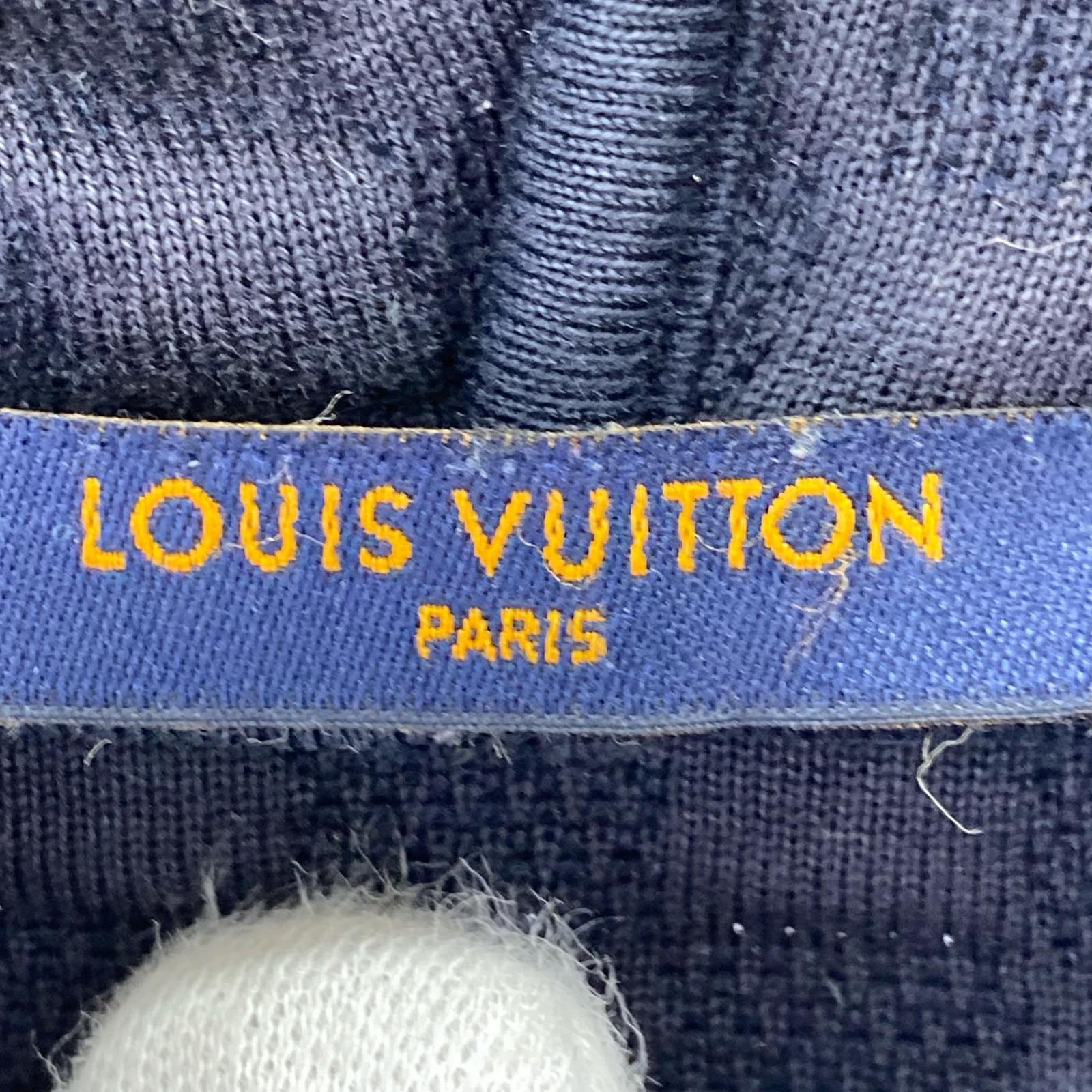 LV ダミエ ジップアップパーカー スウェット HJY05W