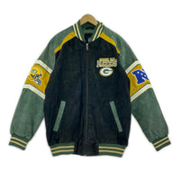 ジャケット NFL Green Bay Packers/レザースタジャン/M M マルチカラー