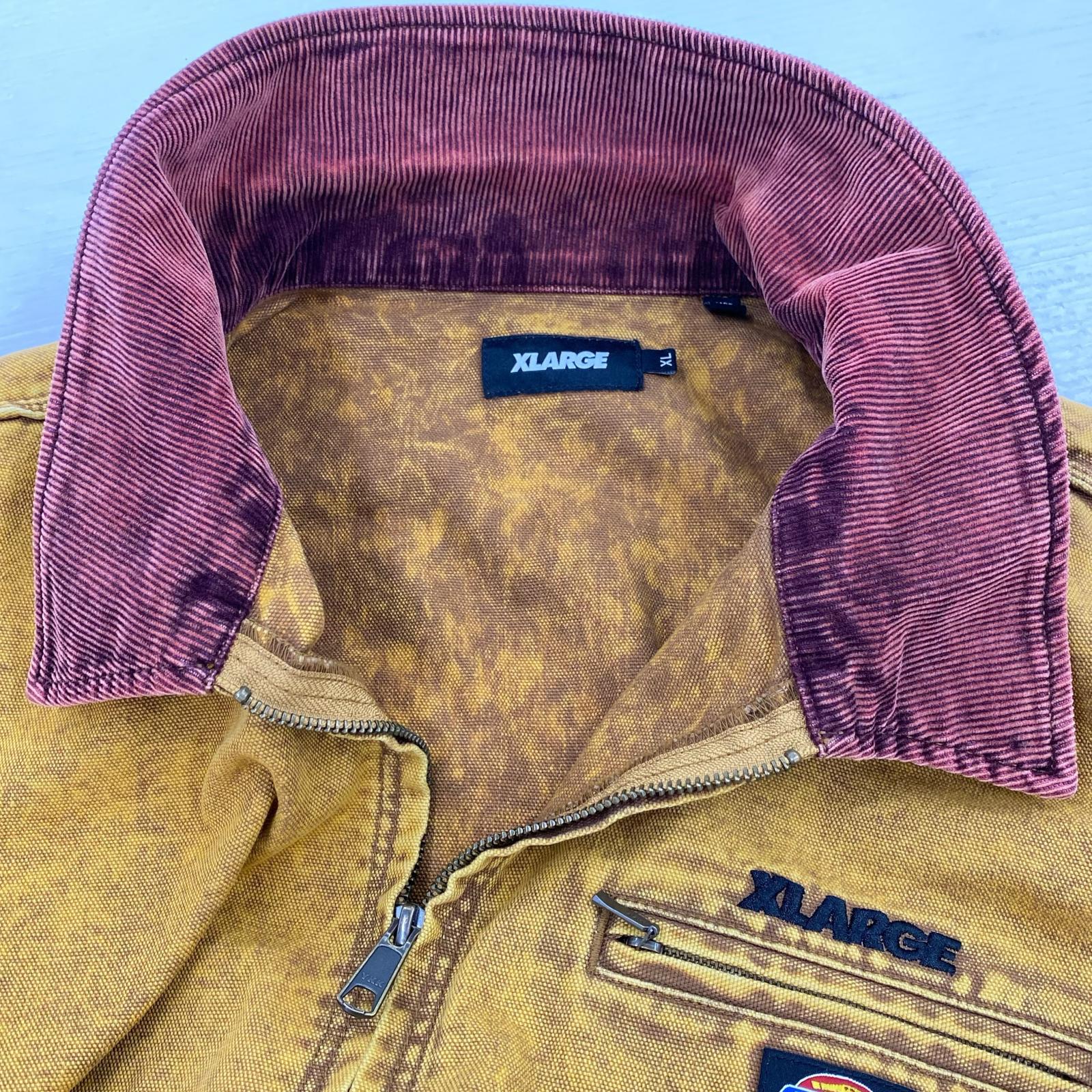 ジャケット Dickies コーデュロイ キャメル XL
