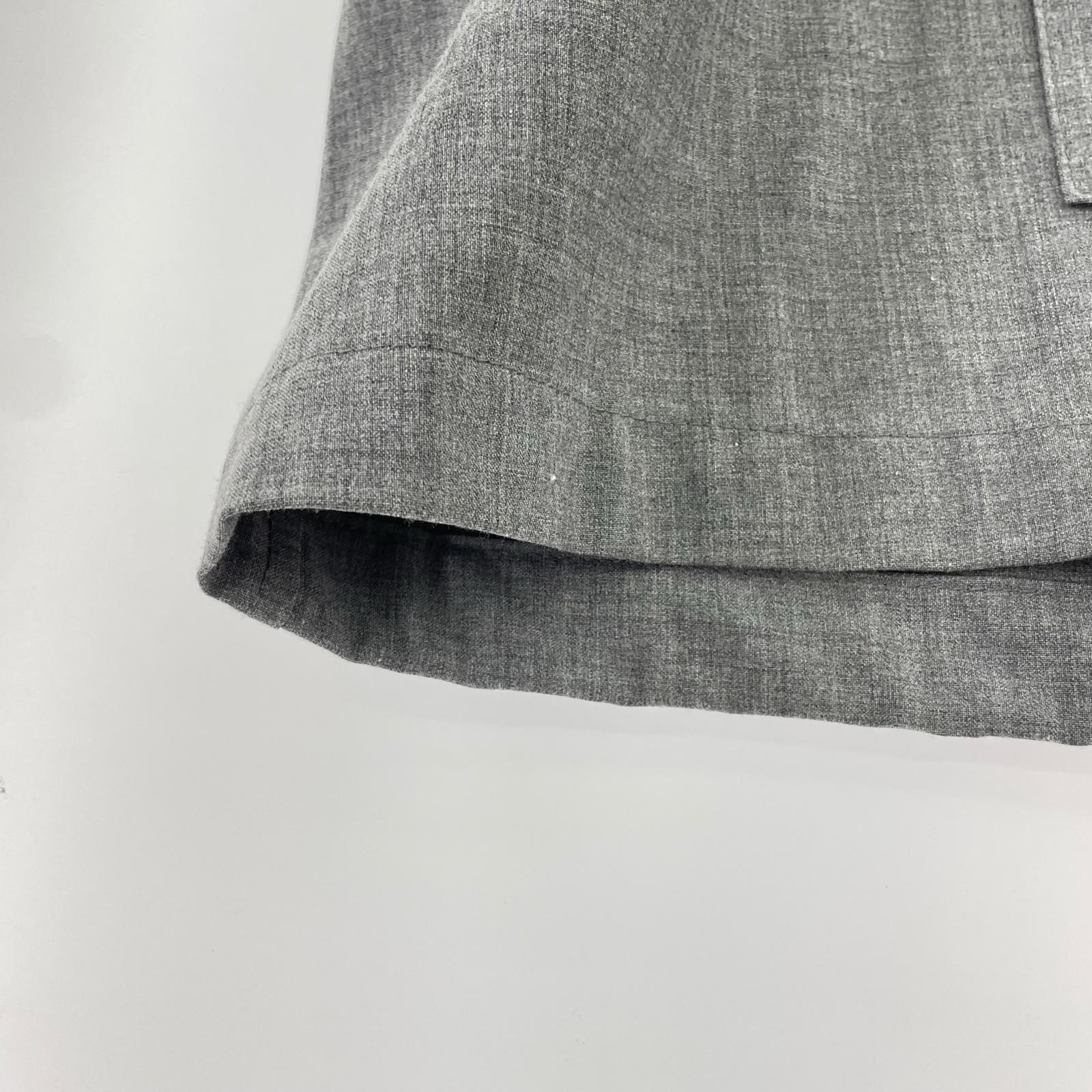 テーラードジャケット Sillage ESSENTIAL З POCKET JACKET オーバーサイズジャケット フリー グレー