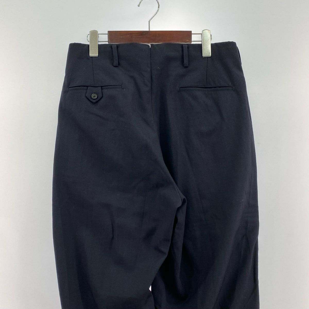 パンツ 24SS Slub Wool Navy Trousers 2 ネイビー