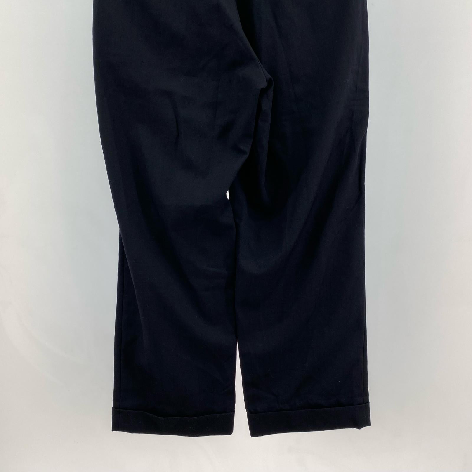 パンツ 24SS Slub Wool Navy Trousers 2 ネイビー