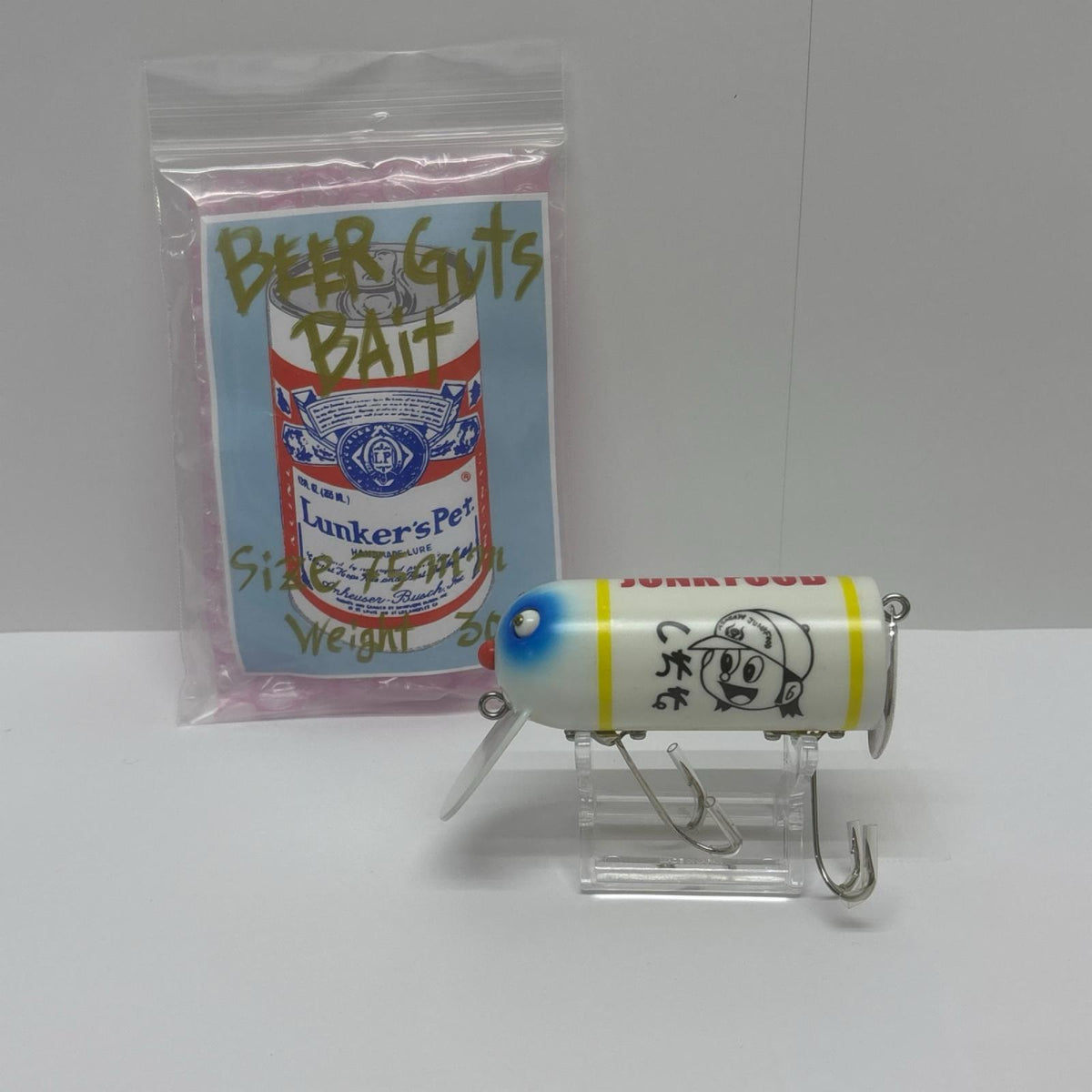 ランカーズペット ビアガッツベイトミニ オールド・ハンドメイド