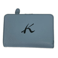 コンパクトウォレット Kマーク 二つ折り財布 BLU ブルー