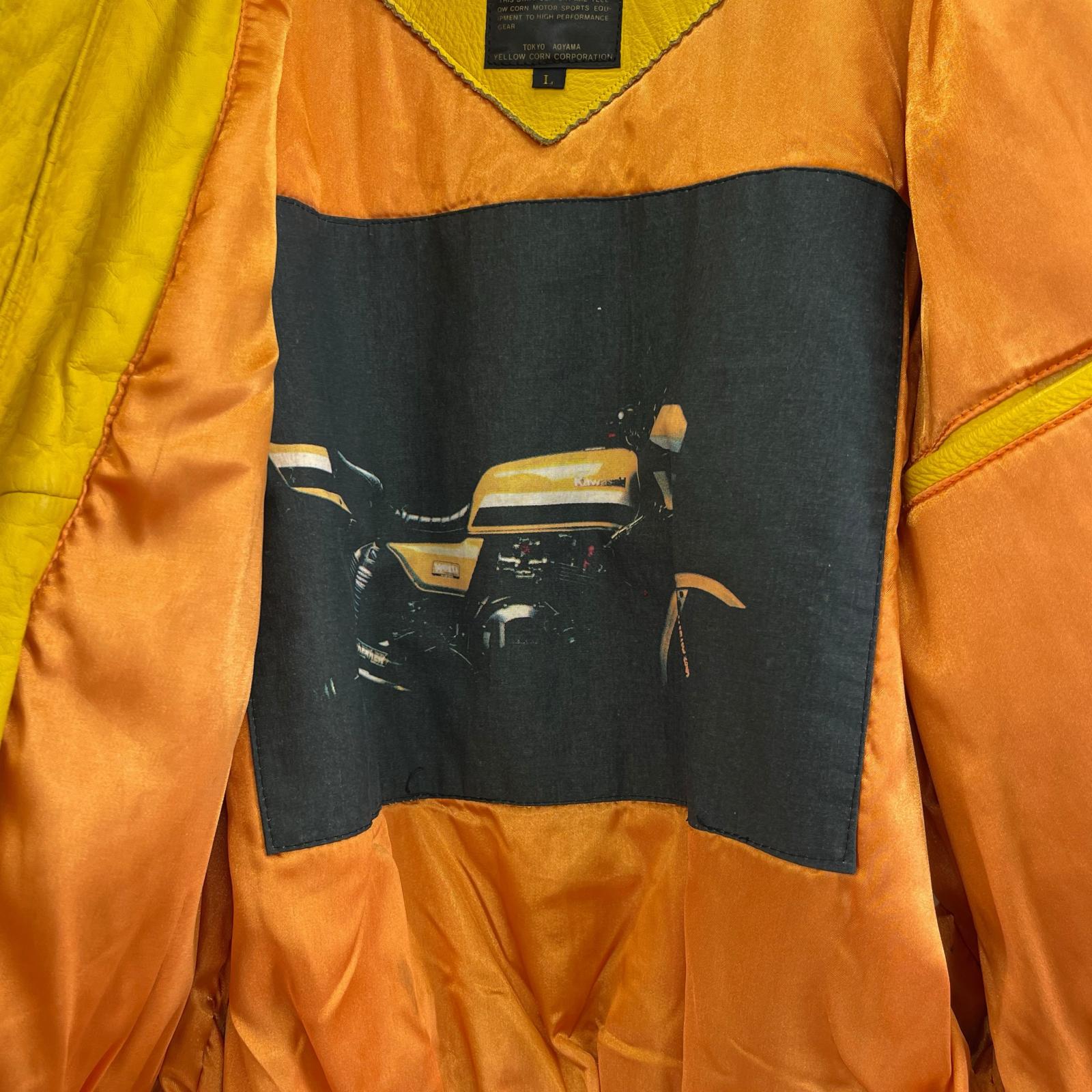 レザージャケット YELLOW CORN SLEDGE HAMMER レザージャケット(L) 黄 L イエロー