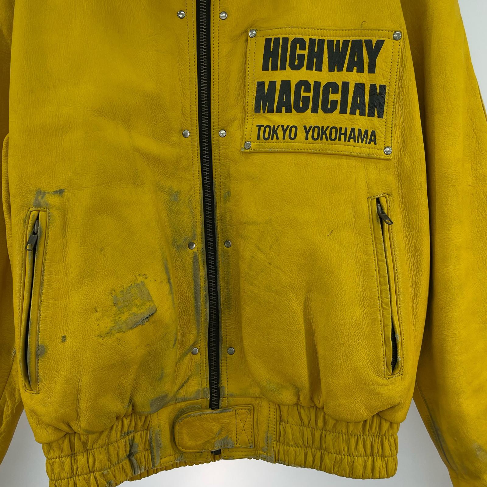 レザージャケット YELLOW CORN SLEDGE HAMMER レザージャケット(L) 黄 L イエロー