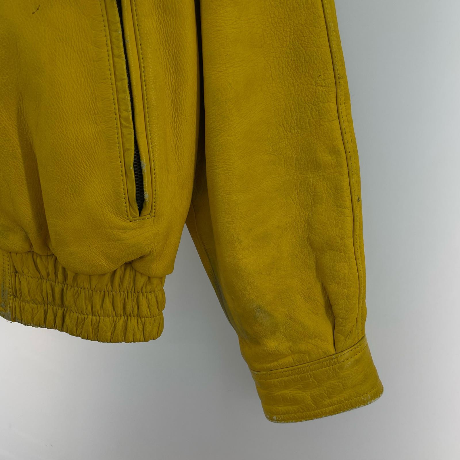 レザージャケット YELLOW CORN SLEDGE HAMMER レザージャケット(L) 黄 L イエロー