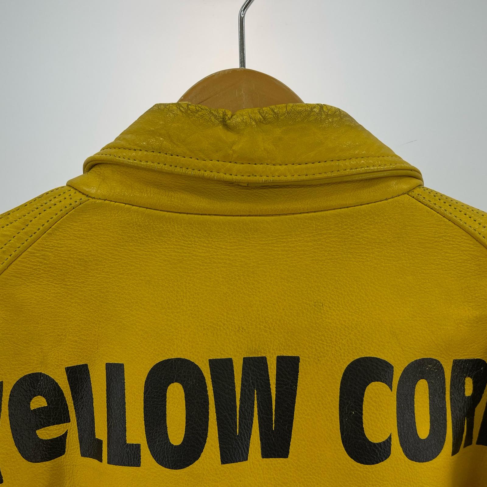 レザージャケット YELLOW CORN SLEDGE HAMMER レザージャケット(L) 黄 L イエロー