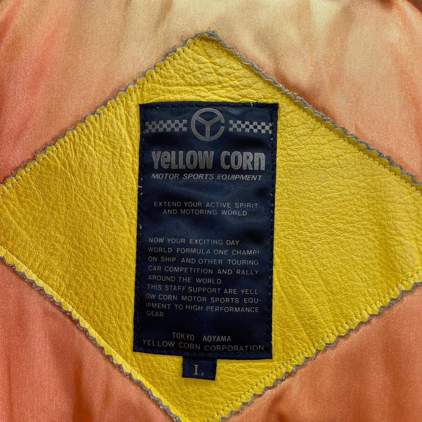 レザージャケット YELLOW CORN SLEDGE HAMMER レザージャケット(L) 黄 L イエロー