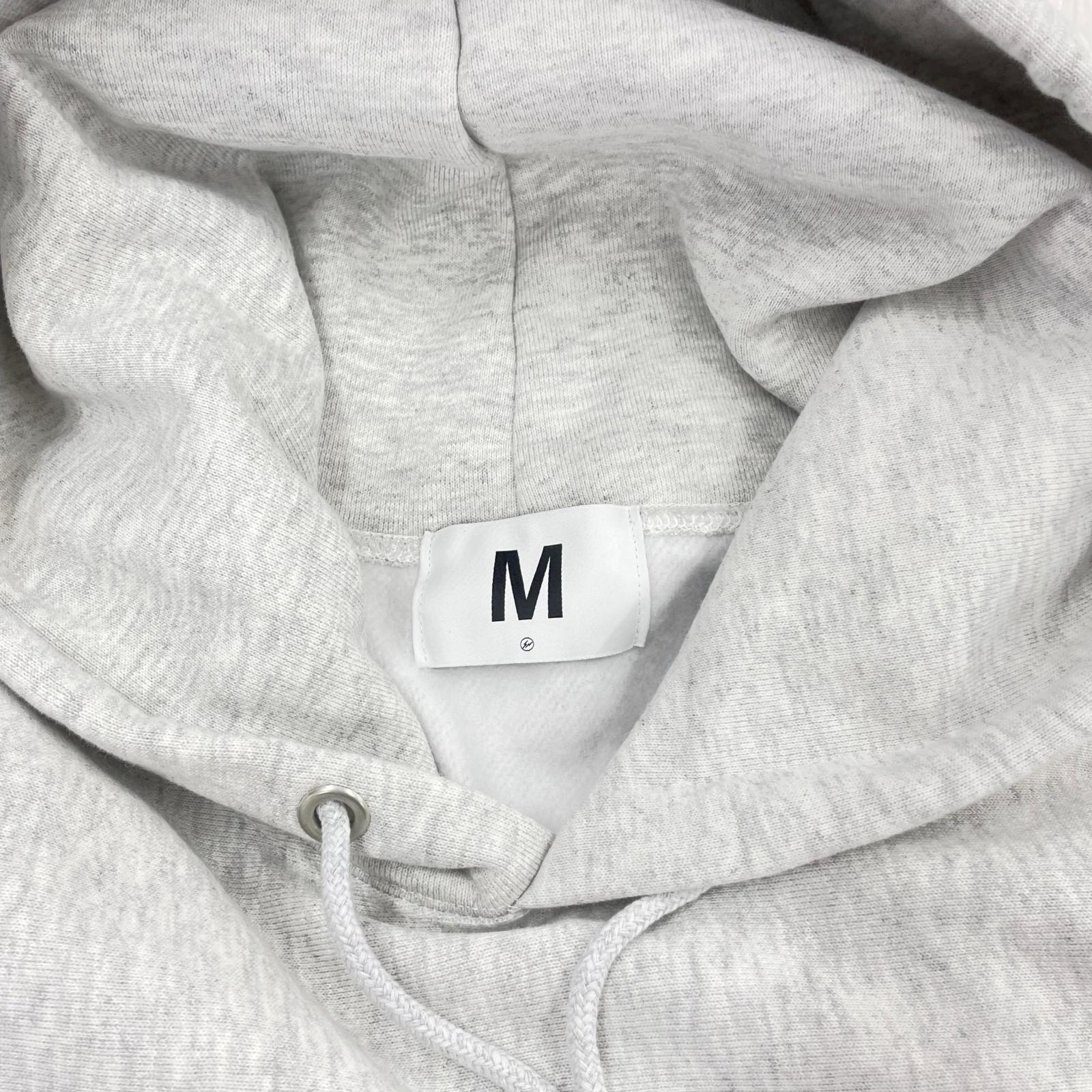 パーカー fragment design FRGMT UNV HOODIE カレッジロゴパーカー グレー M グレー