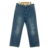 デニムパンツ J.PRESS×KURO CENTER PLEATS DENIM TROUSERS (2) 2 ブルー