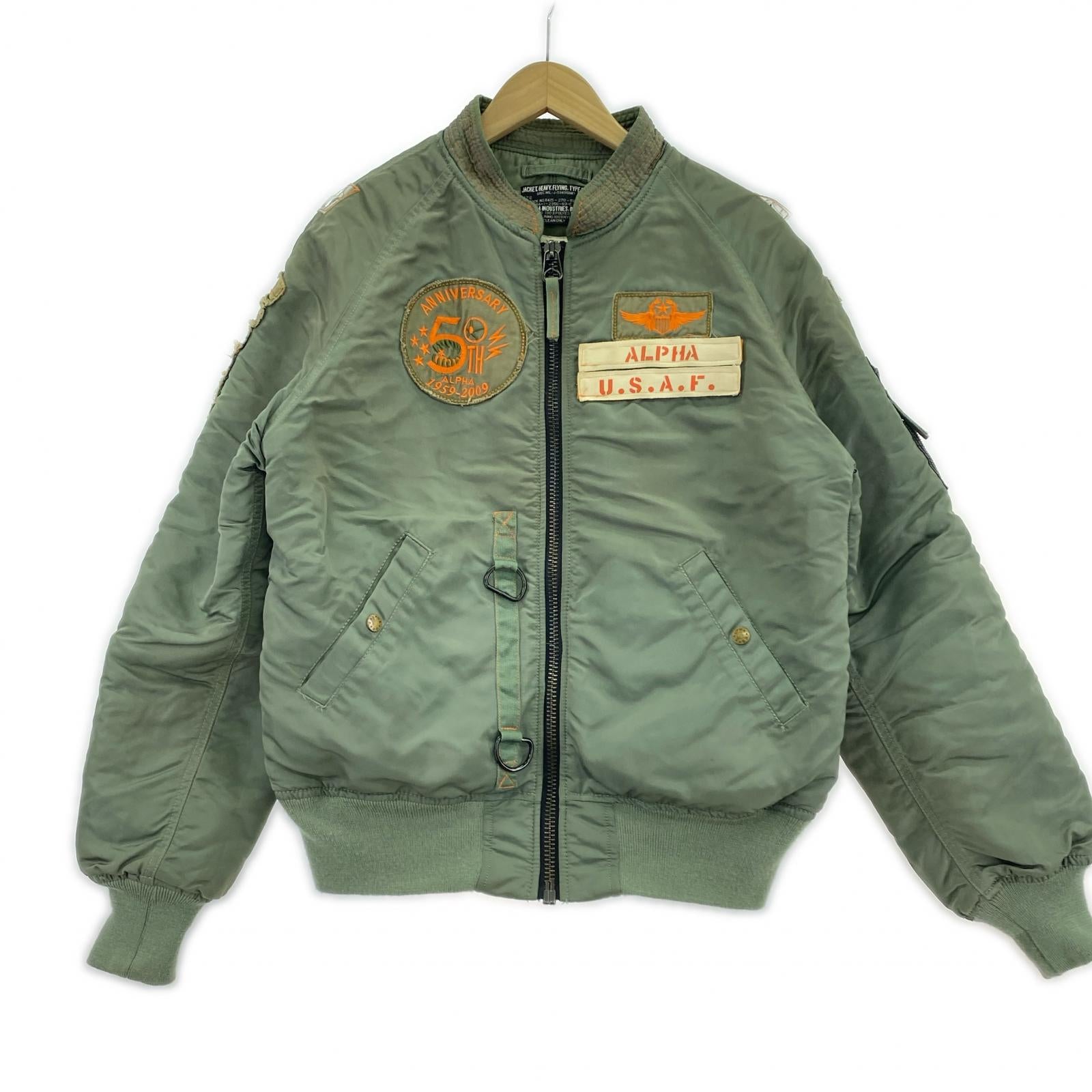 ブルゾン N-2B 50th anniversary jacket カーキ M