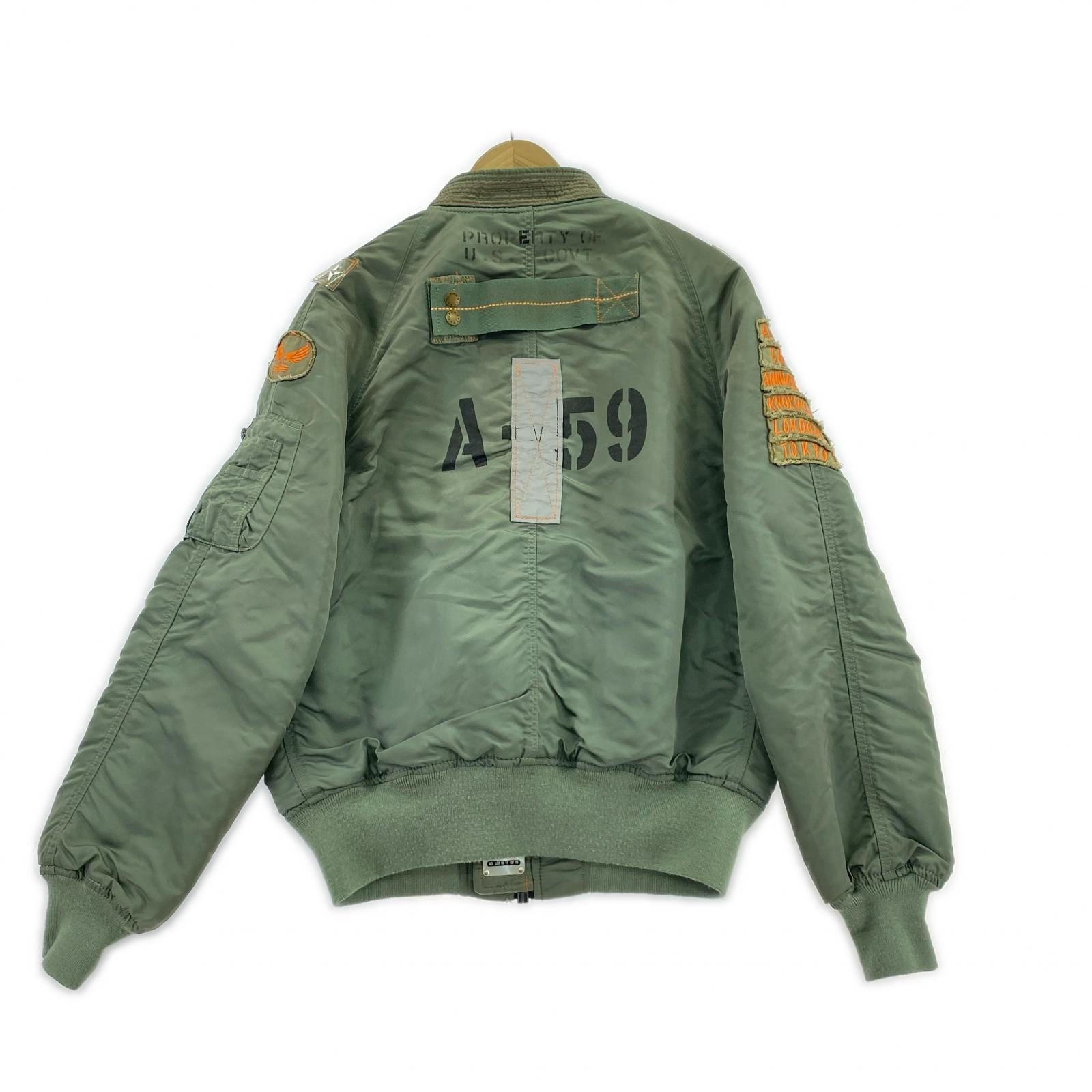 ブルゾン N-2B 50th anniversary jacket カーキ M