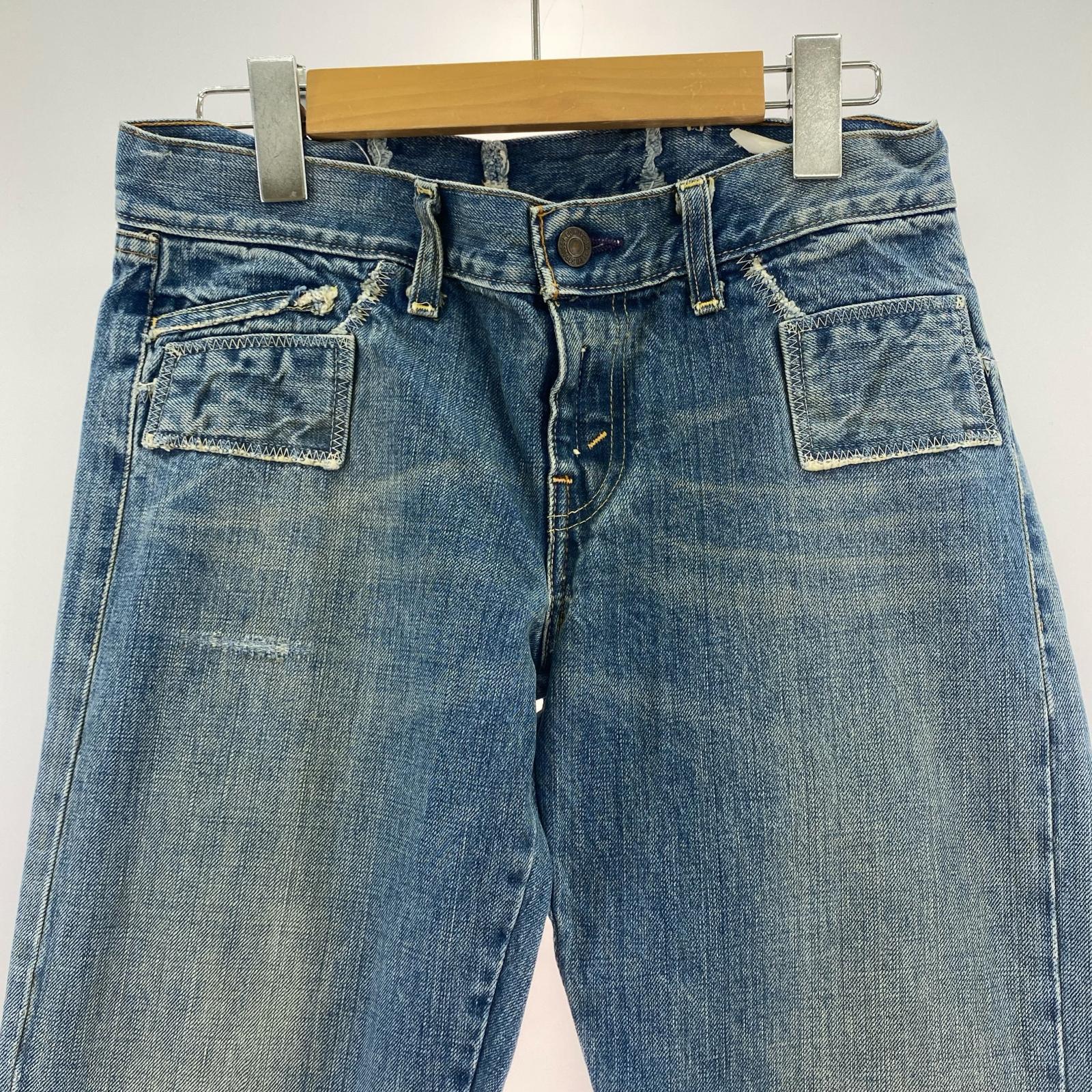 デニムパンツ 606 LIMITED EDITION BIG オレンジタブ W28 28 ブルー