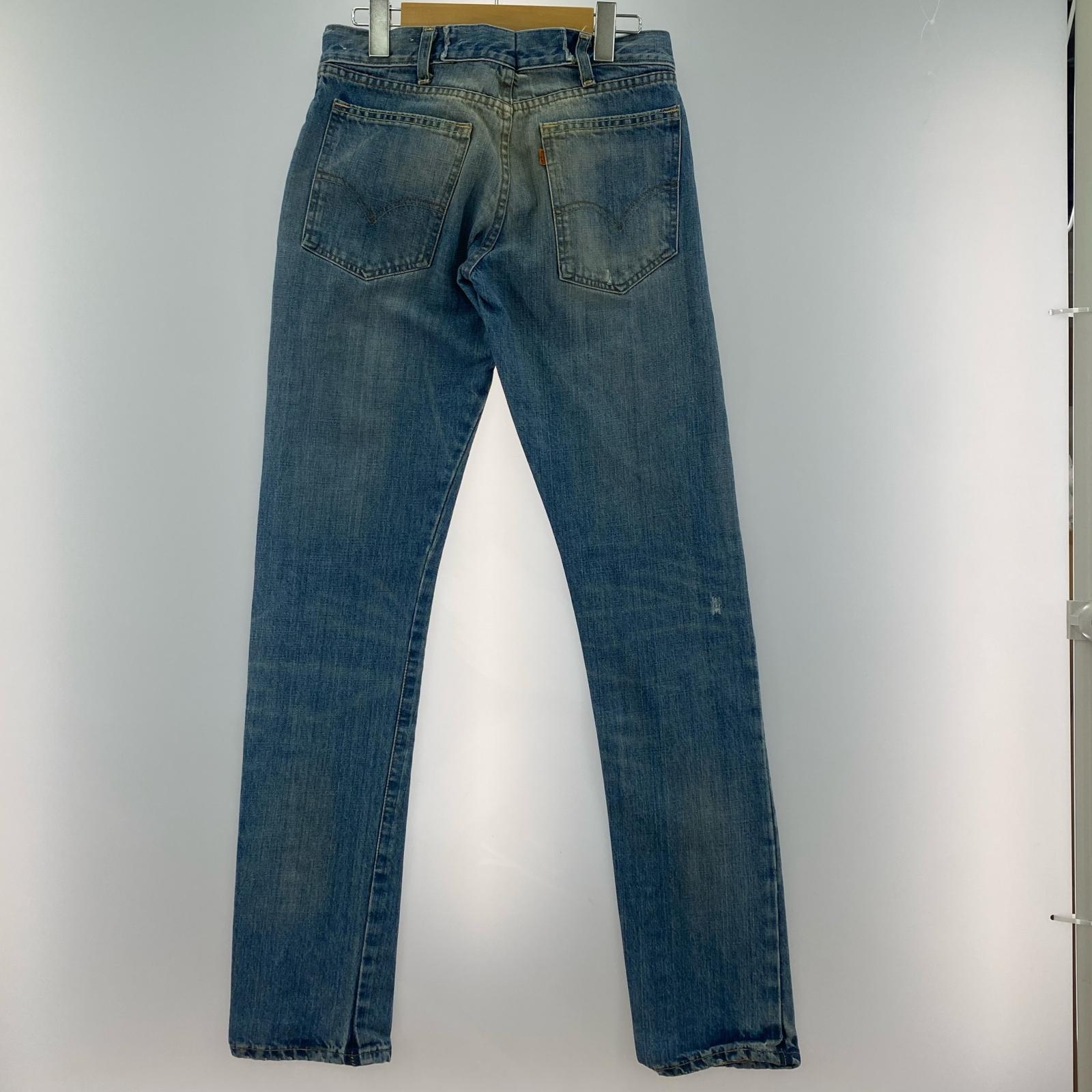 デニムパンツ 606 LIMITED EDITION BIG オレンジタブ W28 28 ブルー