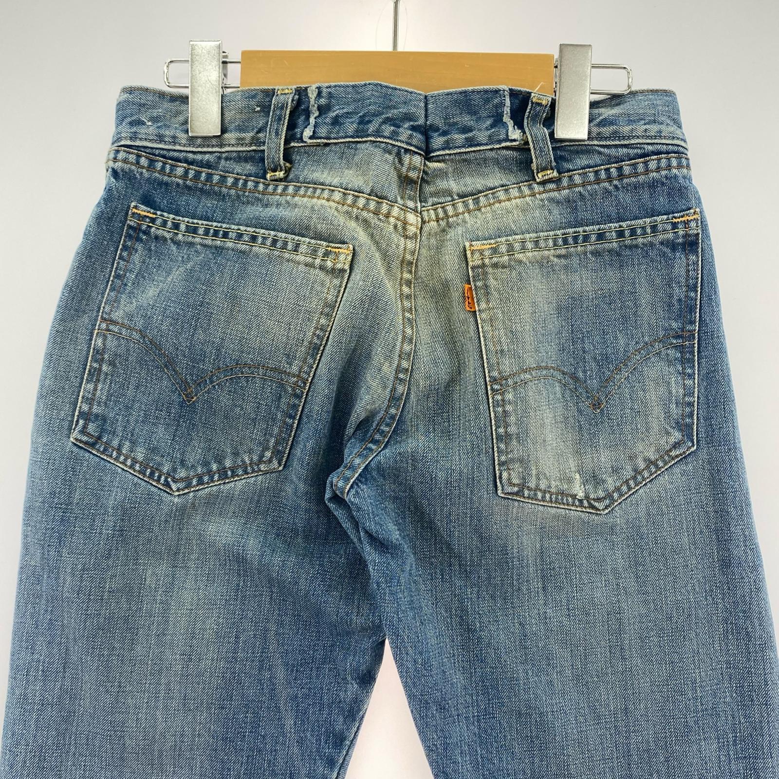 デニムパンツ 606 LIMITED EDITION BIG オレンジタブ W28 28 ブルー