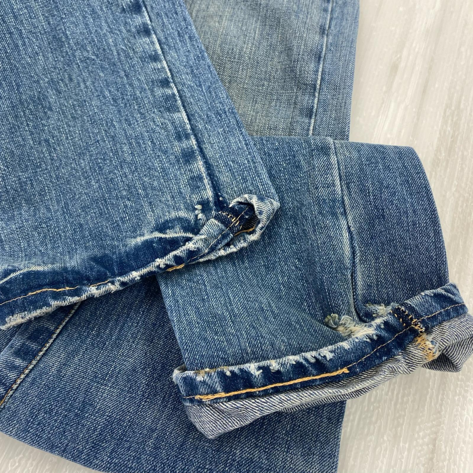 デニムパンツ 606 LIMITED EDITION BIG オレンジタブ W28 28 ブルー
