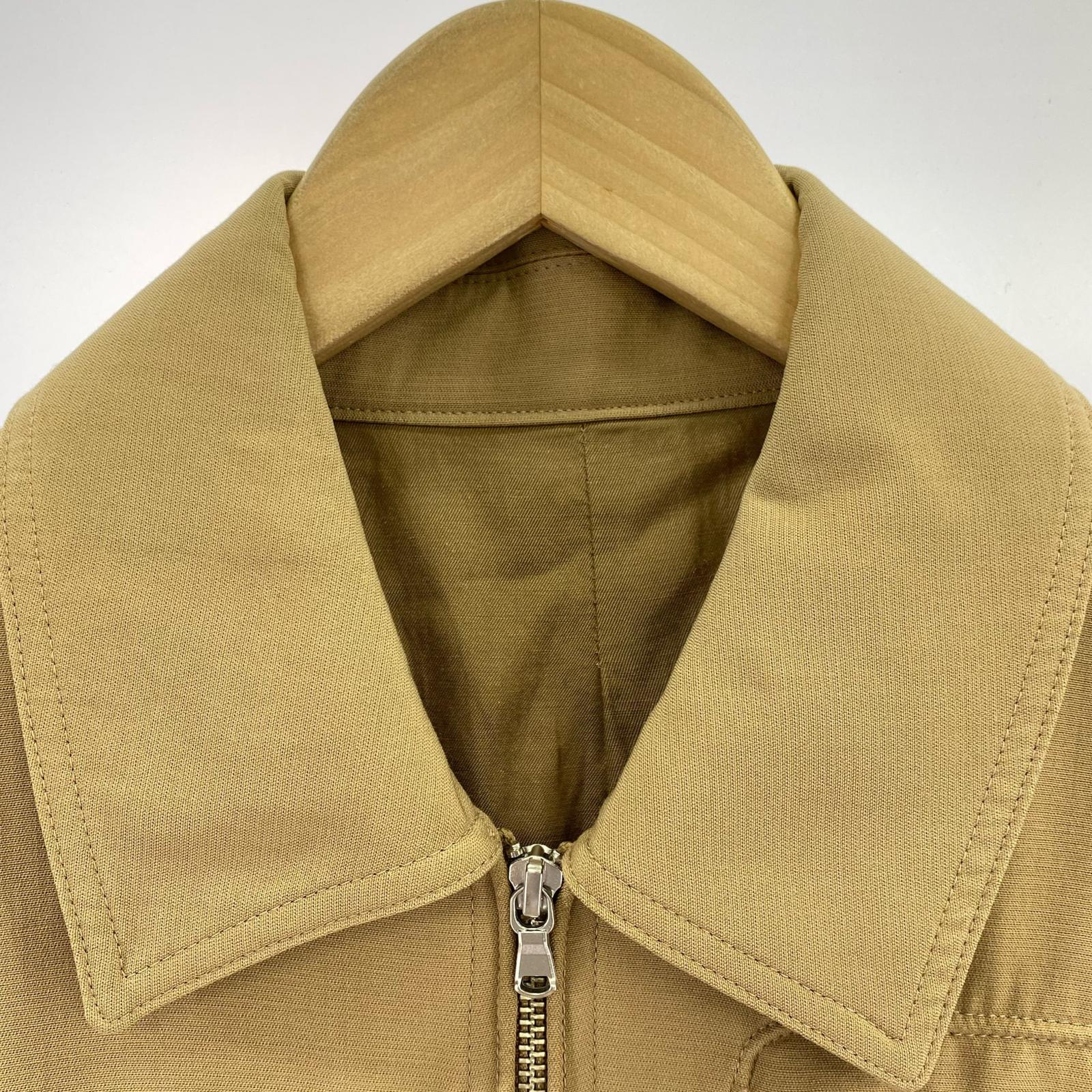 ジャケット Wool Zip Blouson (2) 2 ベージュ