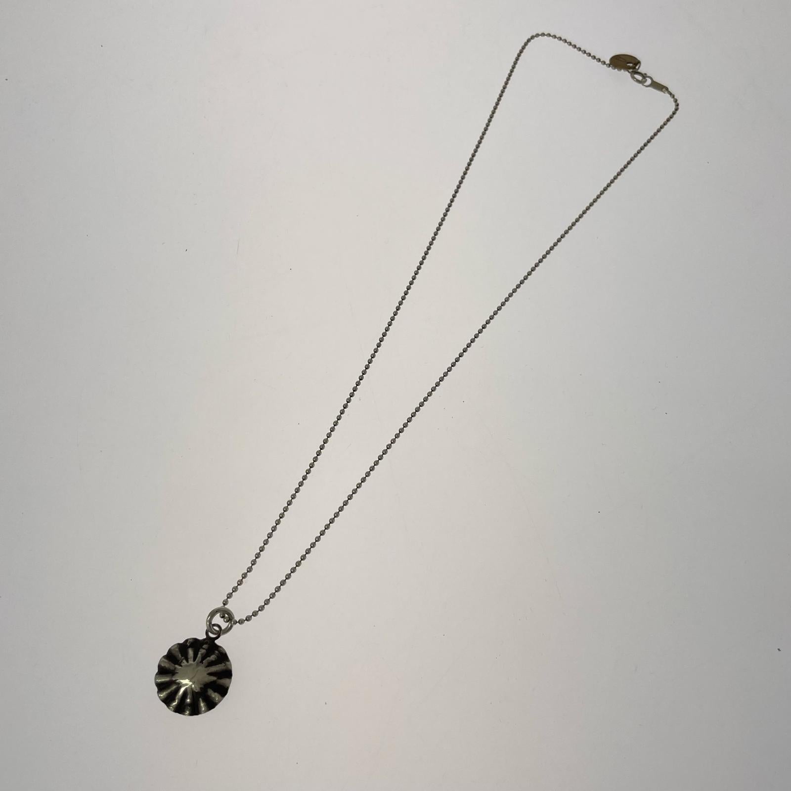 ネックレス Button Works 925 シルバーネックレス シルバー