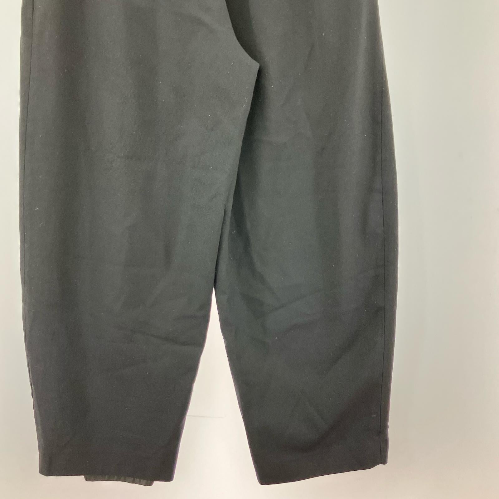 パンツ louren tuck cocoon pants S ブラック